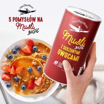 Owsianka Karmelowa OneDayMore TUBA 450g białko12g