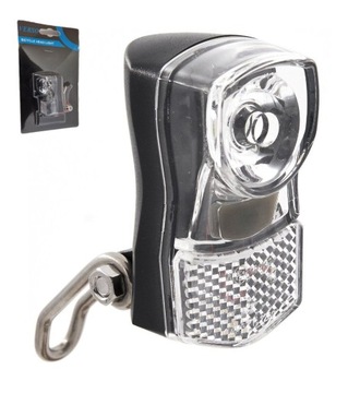 Lampka rowerowa VERSO mocowana na przedni widelec 7 LUX LED bateryjna
