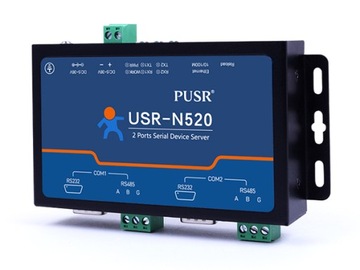 Konwerter RS232 RS485 na Ethernet USR-N520-H7-6