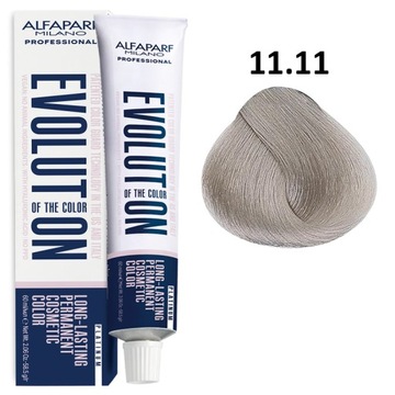 ALFAPARF EVOLUTION OF THE COLOR PROFESJONALNA FARBA DO WŁOSÓW 11.11 60ML