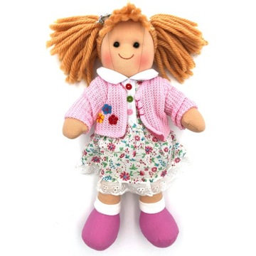 Lalka SZMACIANKA PRZYTULANKA maskotka Paulina 28cm