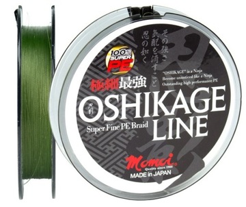 PLECIONKA MOMOI OSHIKAGE 0,105MM 125M ZIELONA