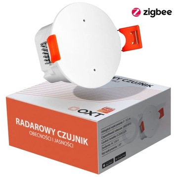 OXT Czujnik radar obecności jasn. 230V ZigBee TUYA