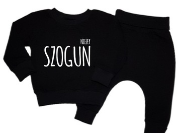 Dres NIEZŁY SZOGUN bluza + spodnie baggy 92