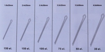 555x ПРЯМЫЕ ШТИФТЫ НАБОР ГИБОЧНЫХ ШТИФТОВ