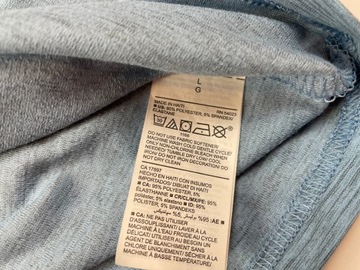 Синяя меланжевая рубашка-поло OLD NAVY ACTIVE r.L