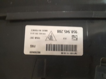 MACAN 95B FACELIFT 2018- SVĚTLO LED CLONA (KRYT) KRYT ZADNÍ 95B945208