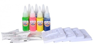 НАБОР AQUA GELZ CREATIVE 7 ЦВЕТОВ ГЕЛЕЙ + МОЛДЫ