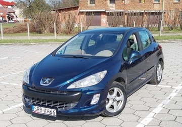 Peugeot 308 I Hatchback 5d 1.6 THP 150KM 2009 Peugeot 308 Panorama dach 1,6 Benz Alufelgi ...