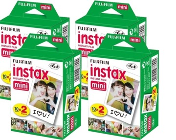 Wkłady Fujifilm Instax Mini Glossy 2 pack 20 zdjęć (80 zdjęć)