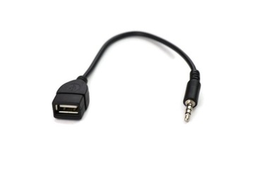 РАЗЪЕМ 3,5 мм к USB AUX аудио АВТОМОБИЛЬНЫЙ накопитель OTG