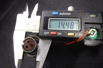 СЗУ-3 штепсельный разъем авиационный планерный 3-х контактный