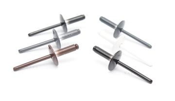 NITY KOLOROWE BIAŁY RAL 9010 SZEROKI 4,8X16 100szt