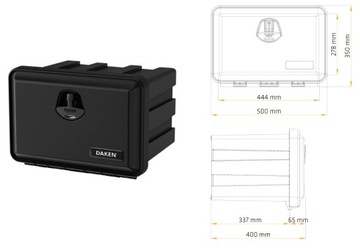 Ящик для инструментов DAKEN JUST 500 42л 500x350x400