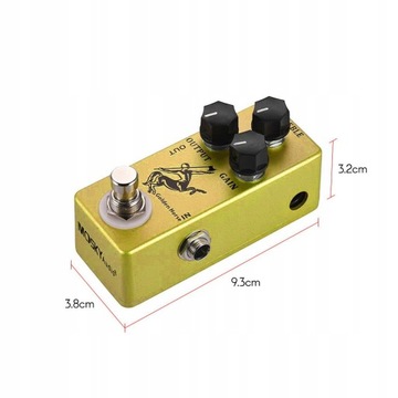 MOSKYAudio Педаль эффектов Golden Horse для гитары