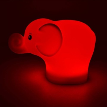 СВЕТОДИОДНЫЙ НОЧНИК СЛОН ДЛЯ РЕБЕНКА С USB-ПУЛЬТОМ
