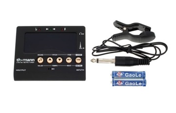 Tuner chromatyczny z metronomem gitara skrzypce dętę Thomann CTM-700