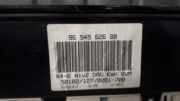 9654562680 PŘÍSTROJOVÁ DESKA CITROEN C5 I 1.8