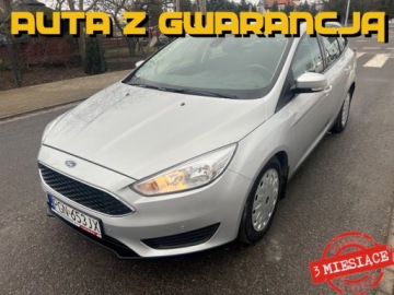 Ford Focus III Kombi Facelifting 1.5 TDCi ECOnetic 105KM 2016 Ford Focus Klimatyzacja Parktronic Przod Tyl Grzana Szyba Grzane Fotele Te