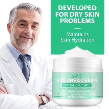Крем с мочевиной 40% с 2% салициловой кислотой, крем с мочевиной для ног, средство для удаления мозолей