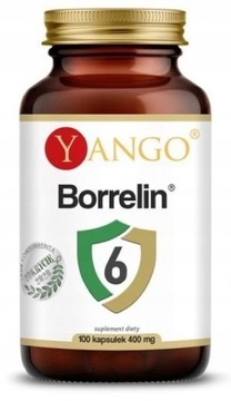 YANGO Borrelin 6 borelioza 100 kapsułek roślinnych