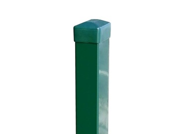 SŁUPEK ogrodzeniowy 60x40mm ZIELONY 2,20 m PANELE