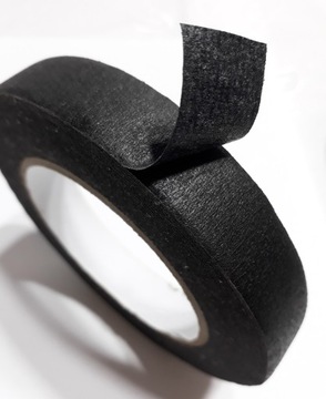 Taśma maskująca czarna 19mm/50mb Z871