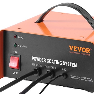VEVOR System Malowania Proszkowego 10-30 PSI Metal Plastik 410x300x200MM