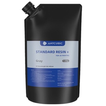 Żywica UV Anycubic Standard Plus Grey 1,5 kg do Drukarki 3D
