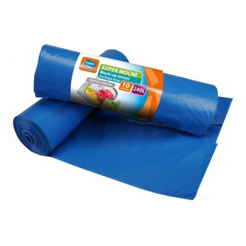 ПАКЕТЫ ДЛЯ МУСОРА 240Л 120Х150/10ШТ.