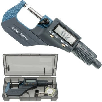 MIKROMETR ELEKTRONICZNY LCD 0-25mm