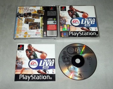 NBA LIVE 99 PSX PSONE kapitalna koszykówka od EA