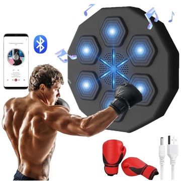 MUSIC BOXING MACHINE W TRENINGOWY ŚCIANA BOKS