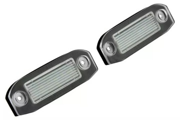 PODŚWIETLENIE LAMPKI LED TABLICY REJESTRACYJNEJ VOLVO C70 S40 S60 V50 XC60