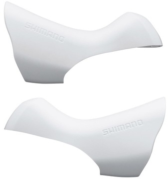 Shimano ST-6800/5800 białe osłony gumowe manetek