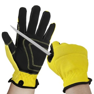 Imitation Microfiber Work Gloves Wear-resistant