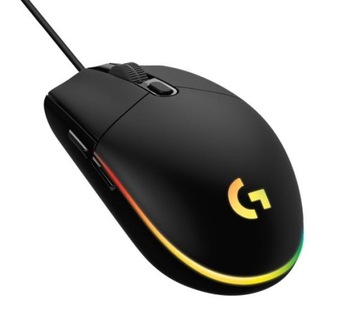 Mysz Logitech G102 LIGHTSYNC RGB USB Gamingowa Czarna