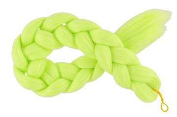 WŁOSY SYNTETYCZNE KOLOROWE WARKOCZYKI DREDY 1K.013