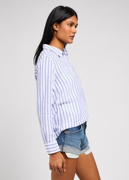 Lee All Purpose Shirt - Off White Stripe