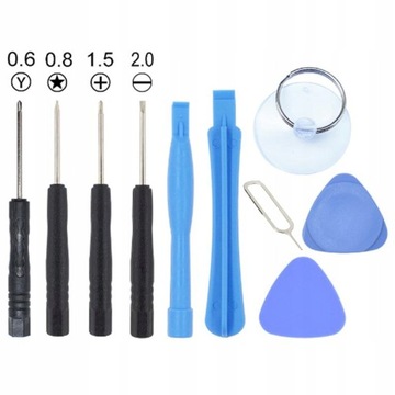 НАБОР ИНСТРУМЕНТОВ ДЛЯ ЗАМЕНЫ ЭКРАНА + КЛЕЙ ДЛЯ ДИСПЛЕЯ B7000 15 мл 35W1