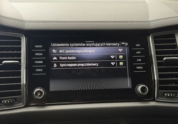 Skoda Kodiaq I SUV Facelifting 2.0 TDI SCR 200KM 2022 Skoda Kodiaq Matrix-LED ACC Navi Kamera Salon PL FVAT23 Gwarancja 20, zdjęcie 30