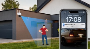 BEZPRZEWODOWA KAMERA WIFI OBROTOWA 2MPX FULL HD