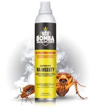 Дымовая шашка против тараканов, блох, клопов Крепкая 0,26 кг 250 мл