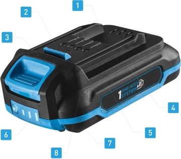 Комплект: аккумуляторная дрель и шуруповерт 50 Нм + аккумулятор 2 Ач + зарядное устройство 4 А.