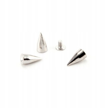100pcs 7*9 mm metalowe stożki kolce śrubokręcki DI