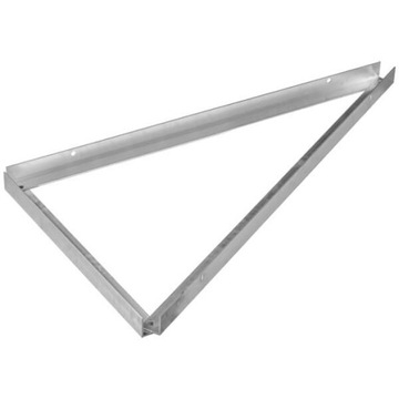 Trójkąt montażowy PV 15st PIONOWY 3mm +śr Ekierka