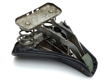 Седло ZZR Romet Karat Czajka Sokół Flaming Wigry Skaj, черное