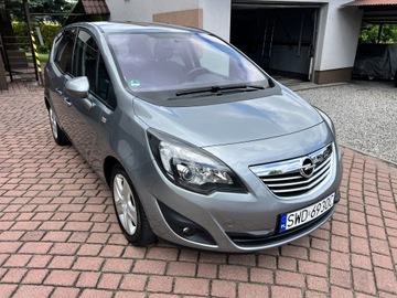 Opel Meriva II Mikrovan 1.4 Turbo ECOTEC 120KM 2011 Opel Meriva TYLKO 165tyśkm! 1WŁ 2011r Max Opcja COSMO Skóry 1.4TURBO IDEAŁ, zdjęcie 2
