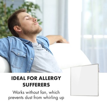 PANEL GRZEWCZY NA PODCZERWIEŃ KLARSTEIN GRZEJNIK PROMIENNIK 360W SMART