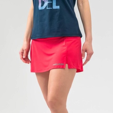 Юбка женская Head Club Basic Skort пурпурная XS